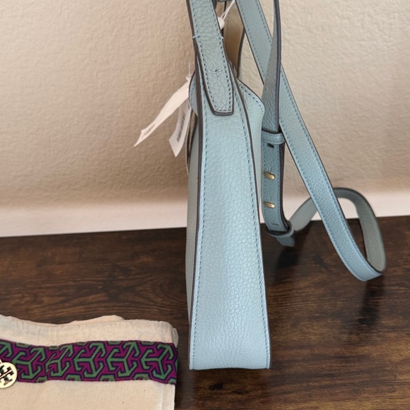 Tory Burch Blue Miller Small Shoulder Bag - Picture 6 of 10